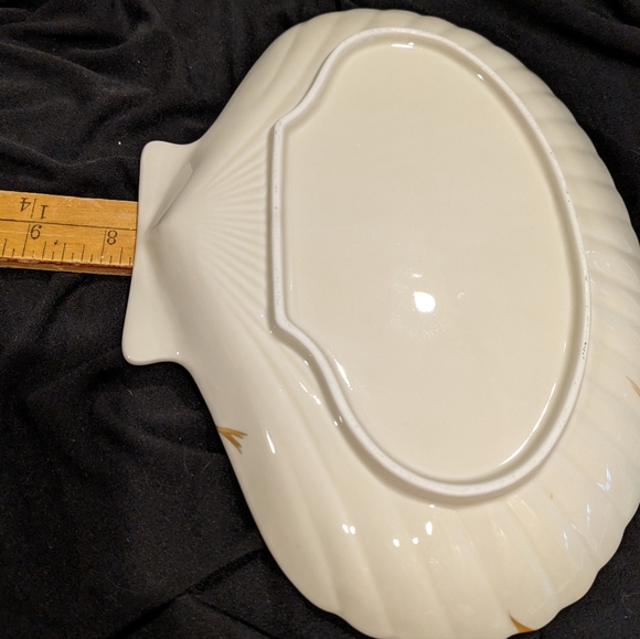 Vintage Toyo Japan Porcelain Shell Plate - Picture 4 of 5